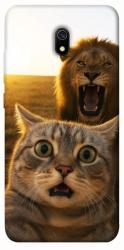 Чехол itsPrint Shocked cat and lion для Xiaomi Redmi 8a