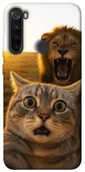 Чехол itsPrint Shocked cat and lion для Xiaomi Redmi Note 8T