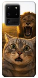 Чехол itsPrint Shocked cat and lion для Samsung Galaxy S20 Ultra