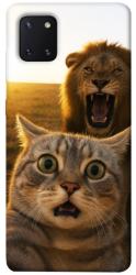 Чехол itsPrint Shocked cat and lion для Samsung Galaxy Note 10 Lite (A81)