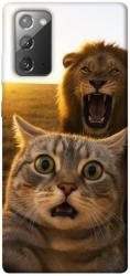 Чехол itsPrint Shocked cat and lion для Samsung Galaxy Note 20