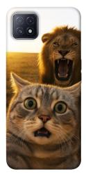 Чехол itsPrint Shocked cat and lion для Oppo A73