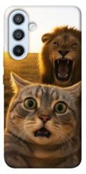 Чехол itsPrint Shocked cat and lion для Samsung Galaxy A54 5G