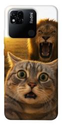 Чохол itsPrint Shocked cat and lion для Xiaomi Redmi 10A
