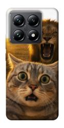 Чехол itsPrint Shocked cat and lion для Xiaomi 14T Pro