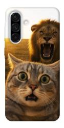 Чехол itsPrint Shocked cat and lion для Samsung Galaxy A56 5G