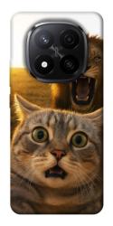 Чехол itsPrint Shocked cat and lion для Xiaomi Redmi Note 14 Pro+ 5G