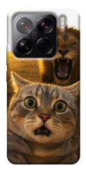 Чехол itsPrint Shocked cat and lion для Xiaomi 15 Pro