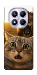 Чехол itsPrint Shocked cat and lion для Xiaomi Poco X7