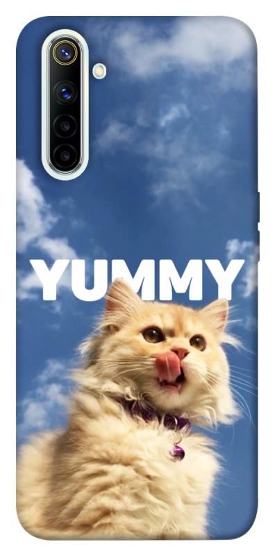 Чехол itsPrint Sky kitty для Realme 6, животные, купить оптом с доставкой