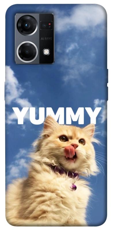 Чохол itsPrint Sky kitty для Oppo Reno 7 4G, тварини, купити оптом з доставкою
