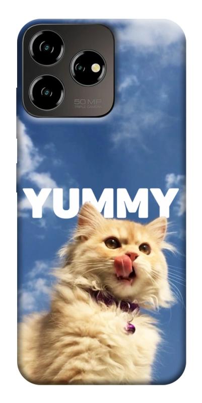 Чехол itsPrint Sky kitty для ZTE Blade V50 Desing 4G, животные, купить оптом с доставкой