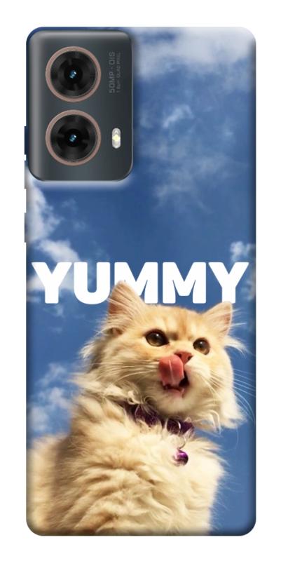 Чехол itsPrint Sky kitty для Motorola Moto G85, животные, купить оптом с доставкой