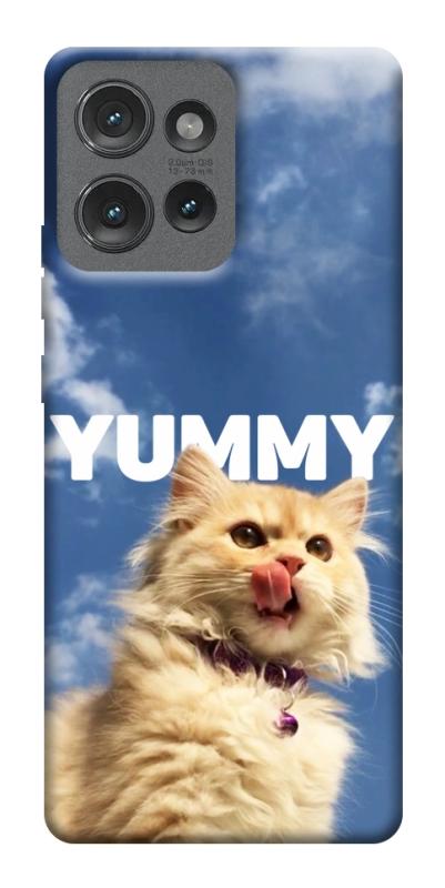 Чехол itsPrint Sky kitty для Motorola Edge 50, животные, купить оптом с доставкой