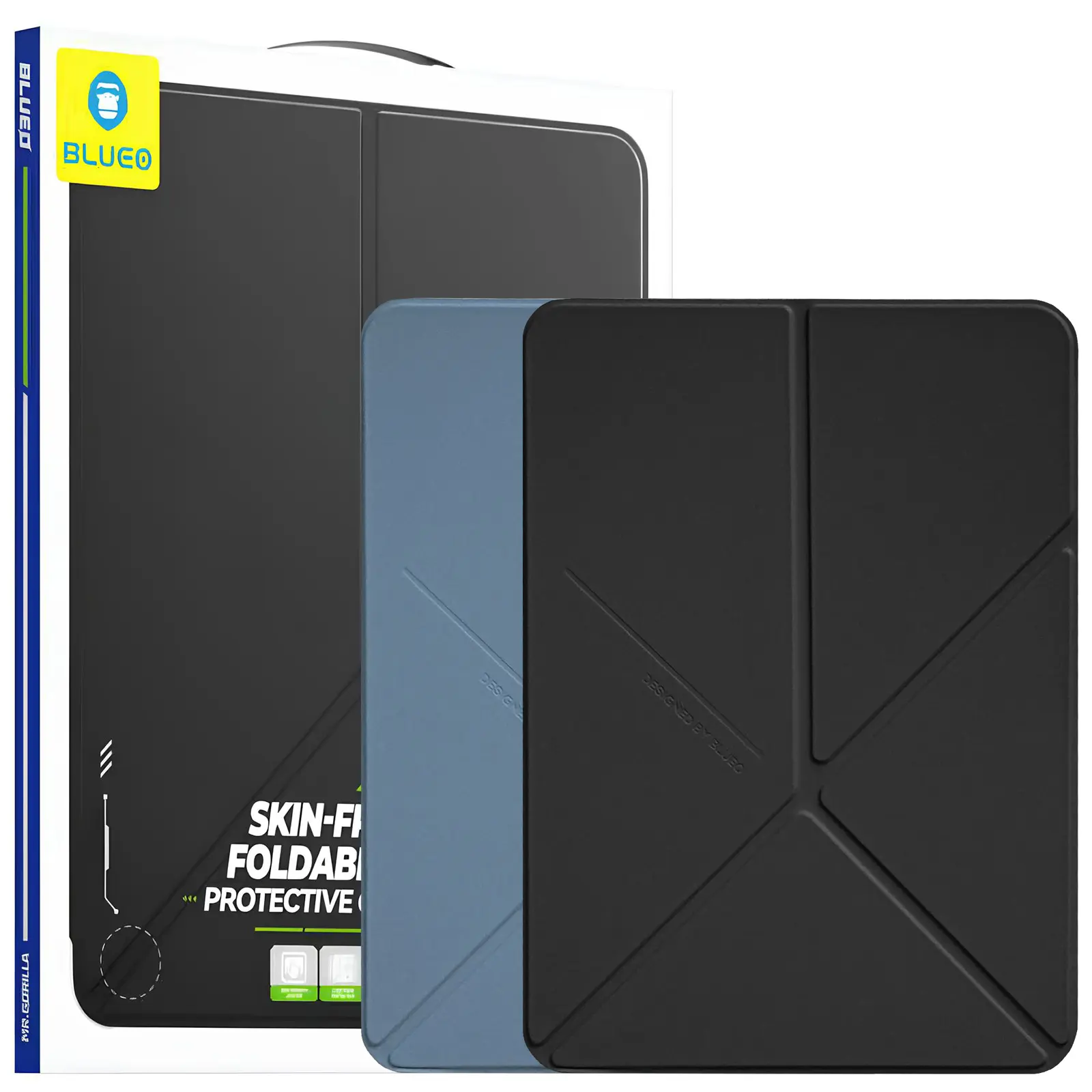 Чехол-книжка BlueO Skin Friendly для Apple iPad Air 10.9'' (2020-22) / Pro 11" (2018-22)/Air 11'', Искусственная кожа, купить оптом с доставкой