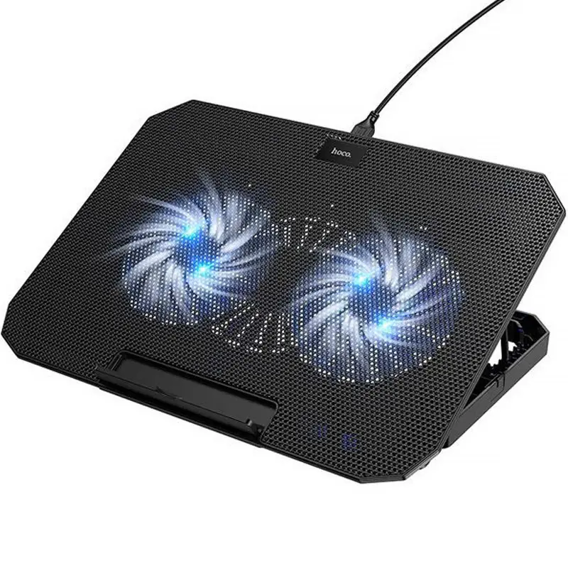 Охлаждающий кулер-подставка для ноутбука Hoco GA4 Jade Cooling Stand, Black, купить оптом с доставкой