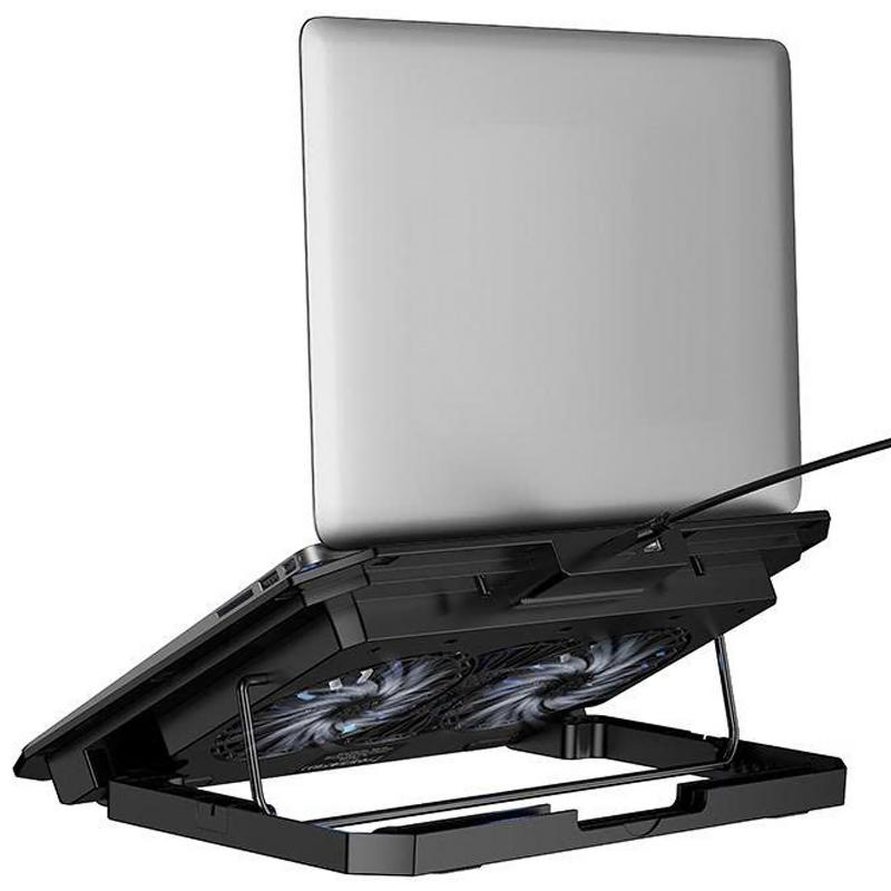 Охлаждающий кулер-подставка для ноутбука Hoco GA4 Jade Cooling Stand на картинке №3