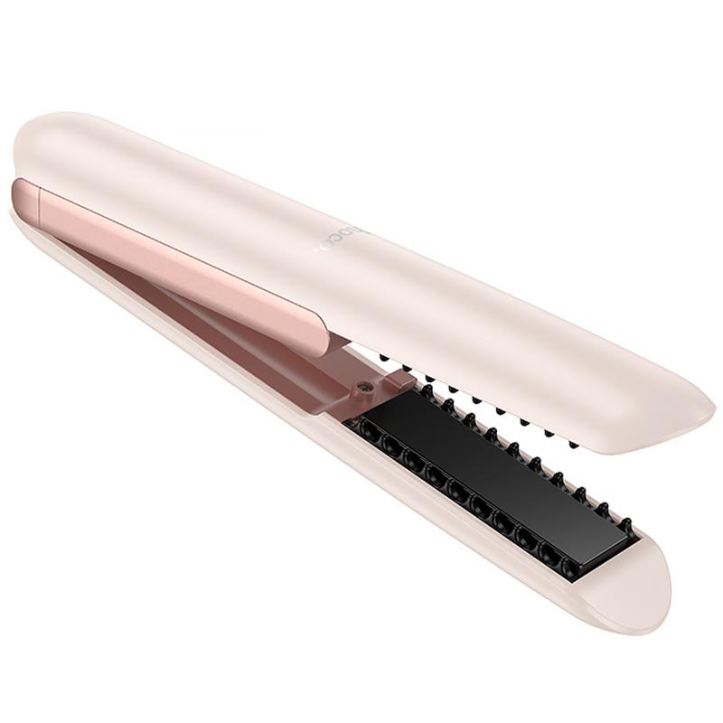 Беспроводной выпрямитель для волос Hoco HP46 Explicit with digital display на картинке №3