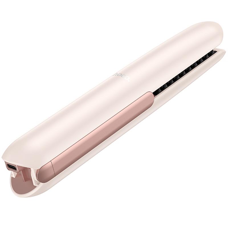 Беспроводной выпрямитель для волос Hoco HP46 Explicit with digital display на картинке №4