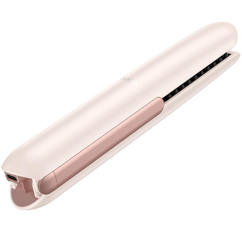 Беспроводной выпрямитель для волос Hoco HP46 Explicit with digital display на картинке №7