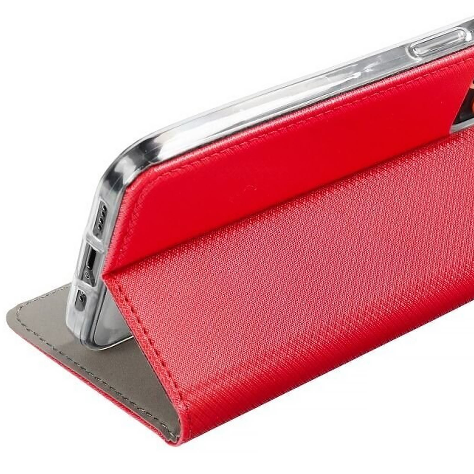 Чохол-книжка Magnet для Xiaomi 17T Pro, Red 2, Штучна шкіра, купити оптом з доставкою