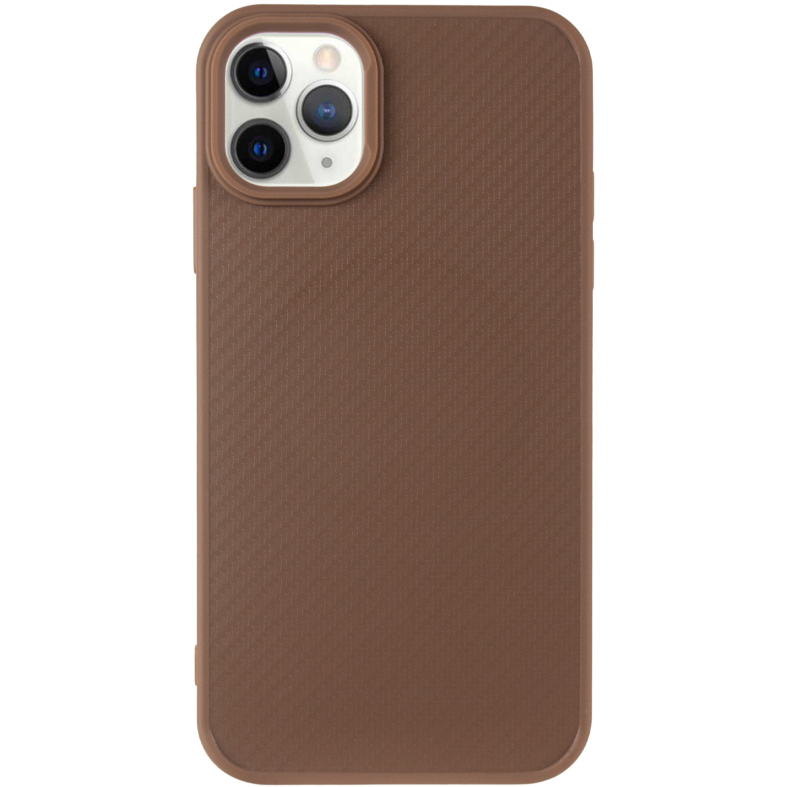 TPU чехол Carbon Protective with Magsafe для Apple iPhone 12 Pro / 12 (6.1"), Coffee 1, TPU, купить оптом с доставкой