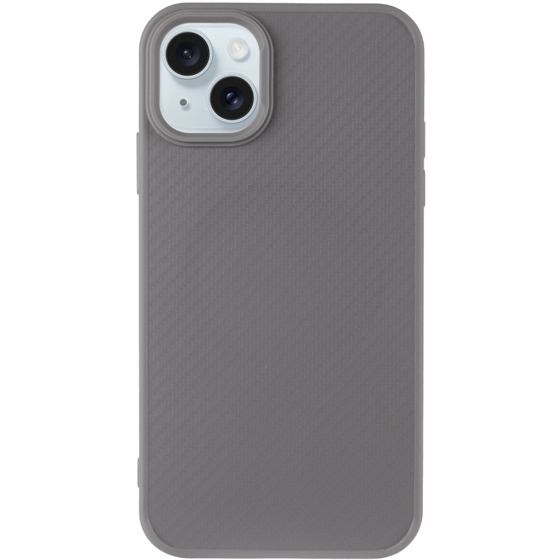 TPU чехол Carbon Protective with Magsafe для Apple iPhone 13 / 14 (6.1"), Grey 1, TPU, купить оптом с доставкой