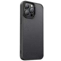 TPU чехол Carbon Protective with Magsafe для Apple iPhone 15 Pro (6.1")