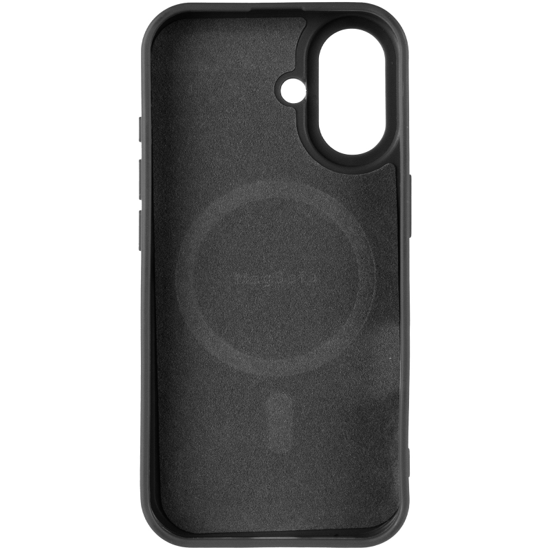 TPU чехол Carbon Protective with Magsafe для Apple iPhone 17 (6.3"), Black 3, TPU, купить оптом с доставкой
