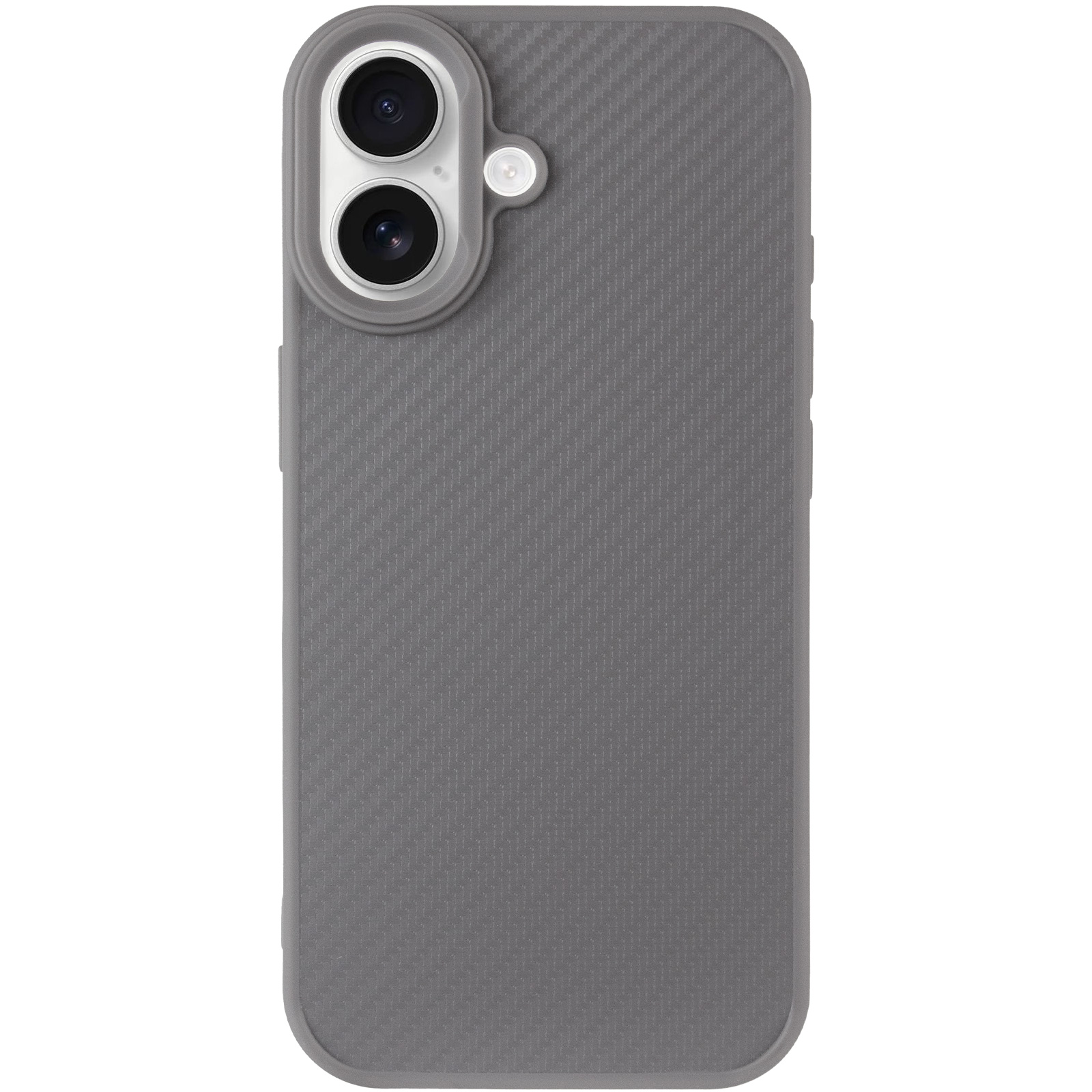 TPU чехол Carbon Protective with Magsafe для Apple iPhone 17 (6.3"), Grey 1, TPU, купить оптом с доставкой