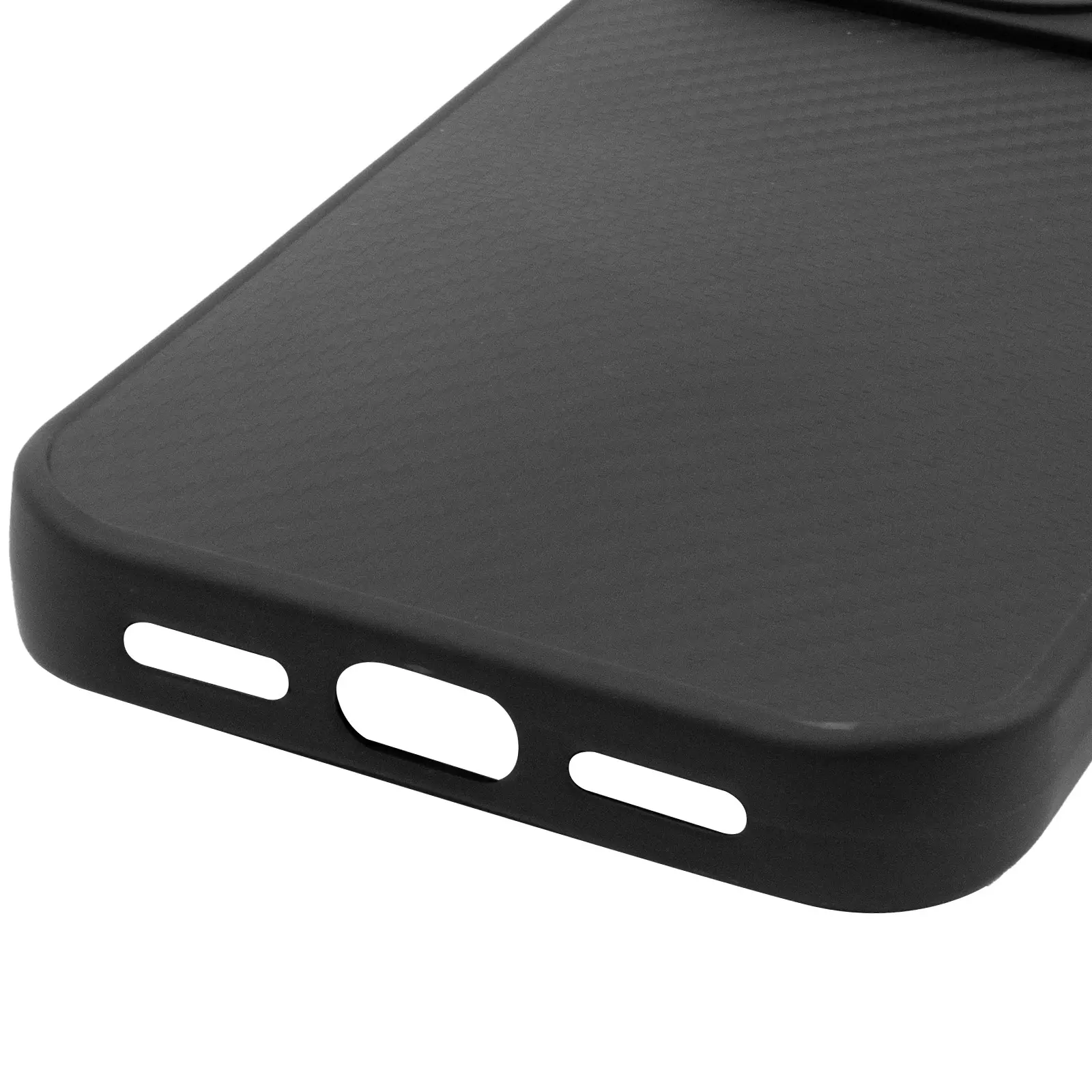 TPU чехол Carbon Protective with Magsafe для Apple iPhone 17 Pro (6.3"), Black 5, TPU, купить оптом с доставкой