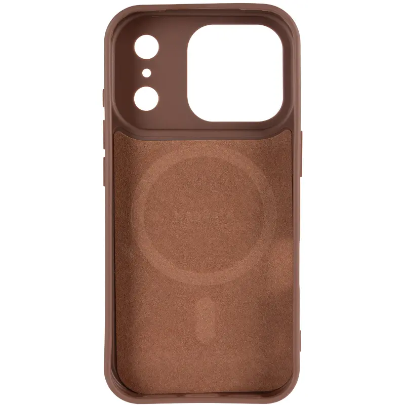 TPU чехол Carbon Protective with Magsafe для Apple iPhone 17 Pro (6.3"), Coffee 2, TPU, купить оптом с доставкой