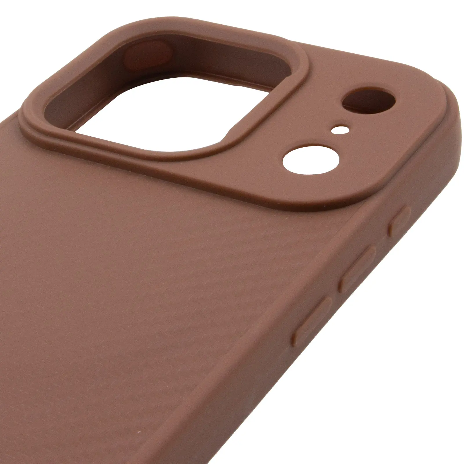 TPU чехол Carbon Protective with Magsafe для Apple iPhone 17 Pro (6.3"), Coffee 3, TPU, купить оптом с доставкой