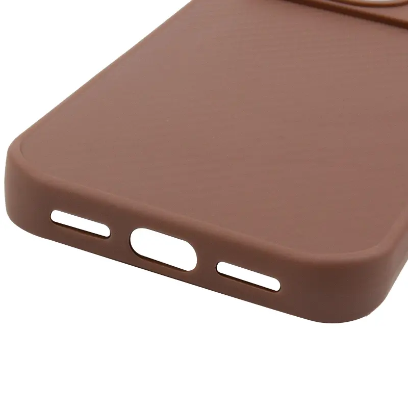 TPU чехол Carbon Protective with Magsafe для Apple iPhone 17 Pro (6.3"), Coffee 4, TPU, купить оптом с доставкой