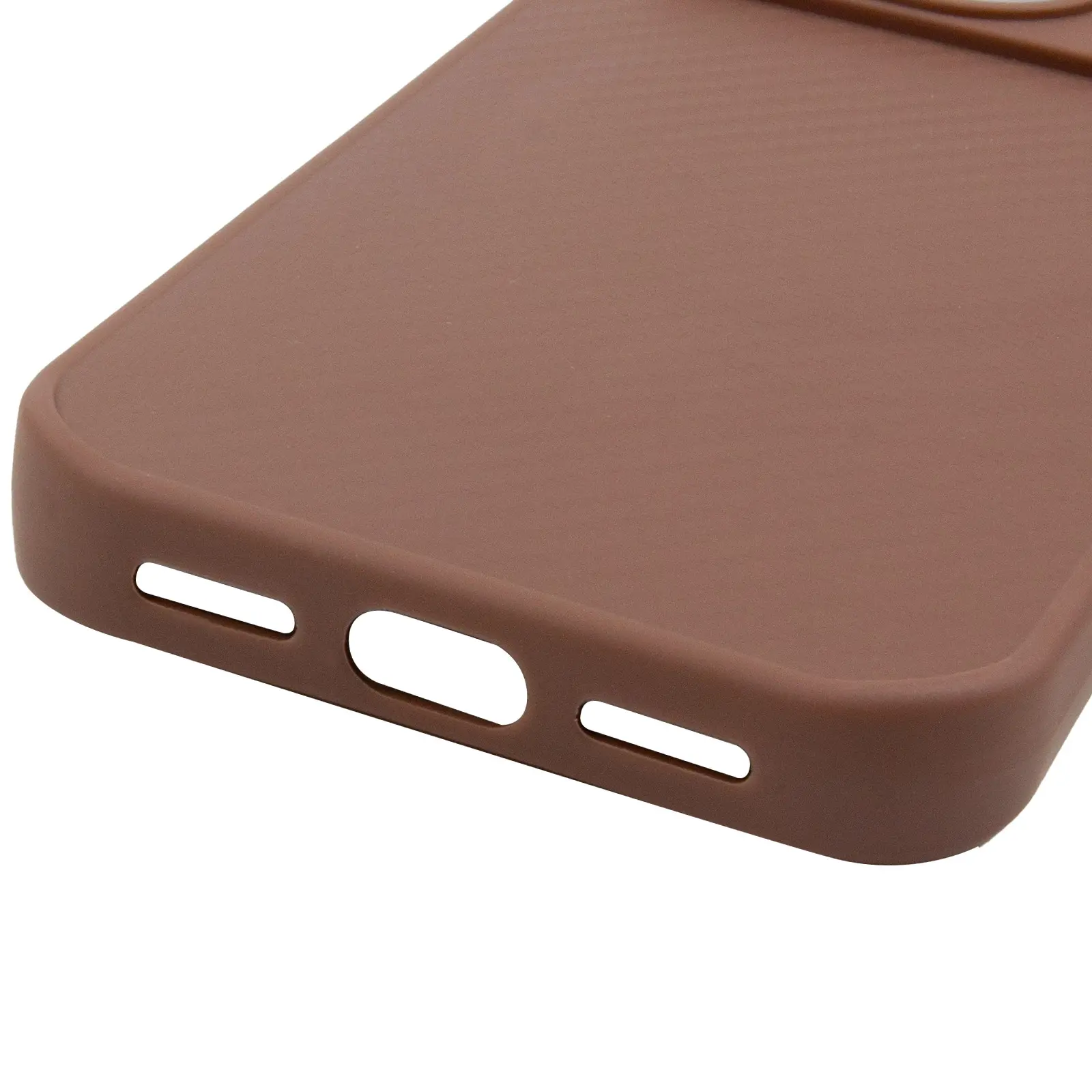 TPU чехол Carbon Protective with Magsafe для Apple iPhone 17 Pro (6.3"), Coffee 4, TPU, купить оптом с доставкой
