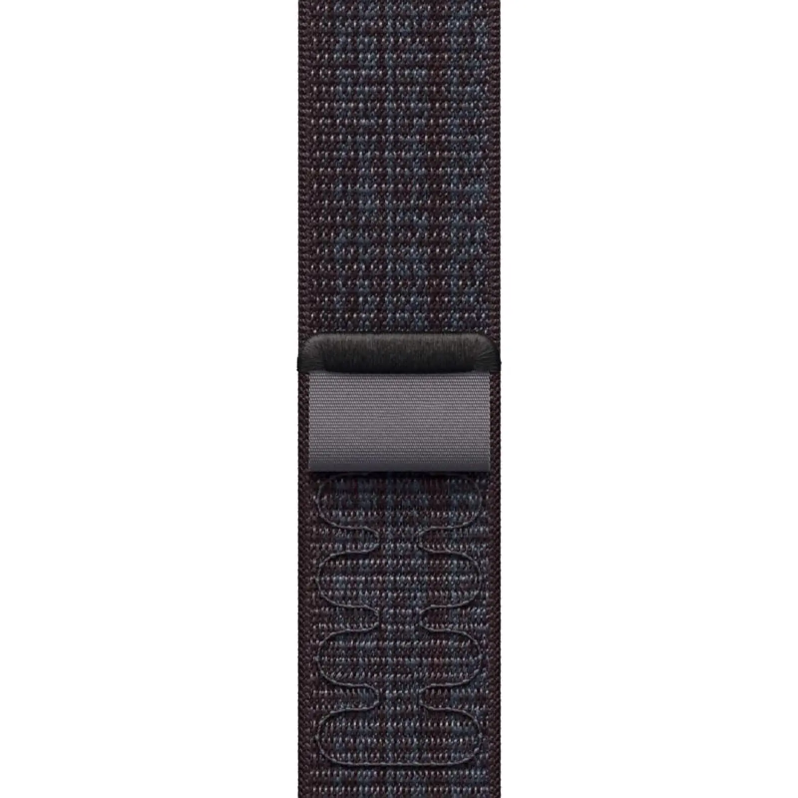 Ремінець Nylon Sport Loop для Apple Watch 38/40/41/42mm(ser.10), Black / Blue, Нейлон, купити оптом з доставкою