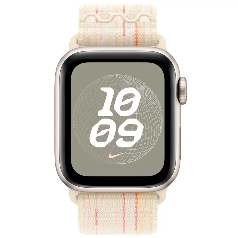Ремешок Nylon Sport Loop для Apple Watch 38/40/41/42mm(ser.10), Starlight / Pink 2, Нейлон, купить оптом с доставкой