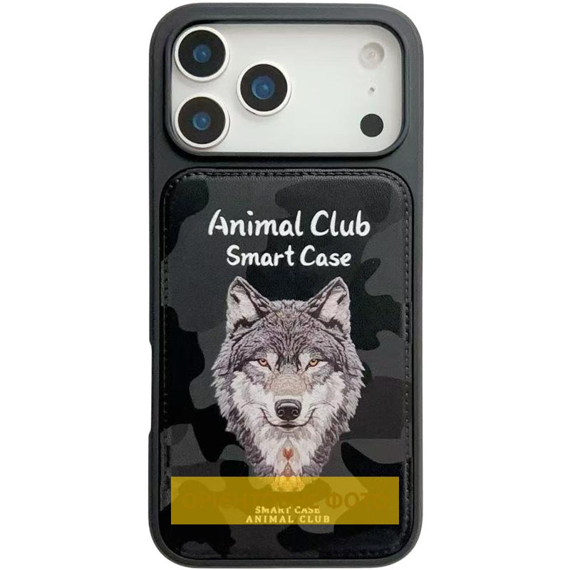 TPU+PC чехол Animal Club для Apple iPhone 16 (6.1) на картинке №2