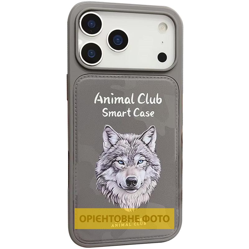 TPU+PC чехол Animal Club для Apple iPhone 16 (6.1) на картинке №1