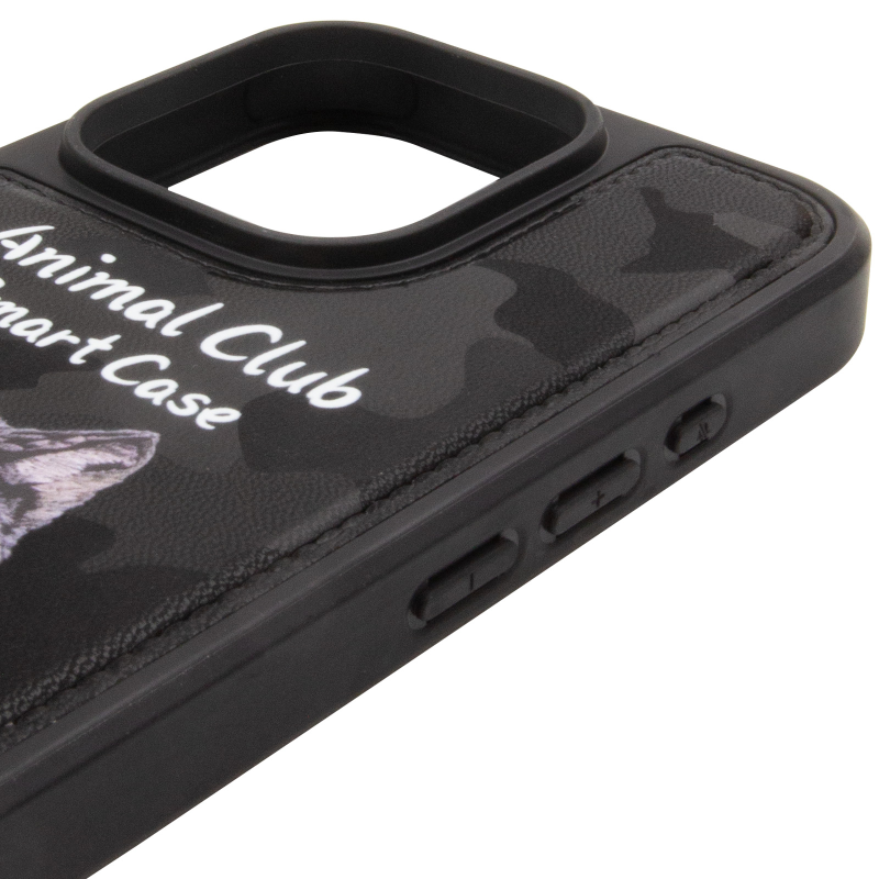 TPU+PC чохол Animal Club для Apple iPhone 16 Pro (6.3"), Black 3, TPU+PC, купити оптом з доставкою