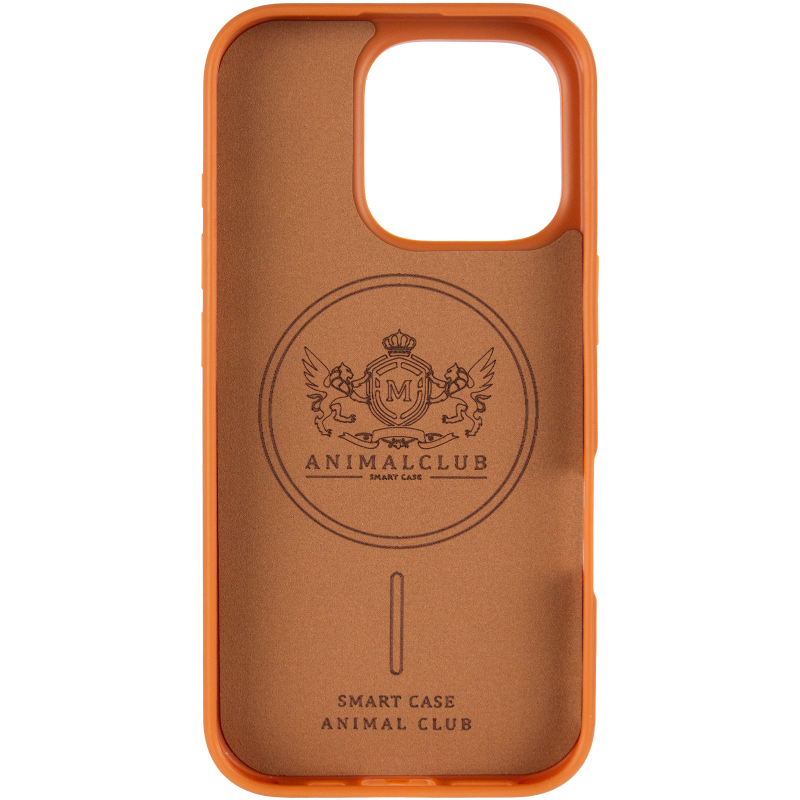 TPU+PC чохол Animal Club для Apple iPhone 16 Pro (6.3"), Chocolate Brown 2, TPU+PC, купити оптом з доставкою