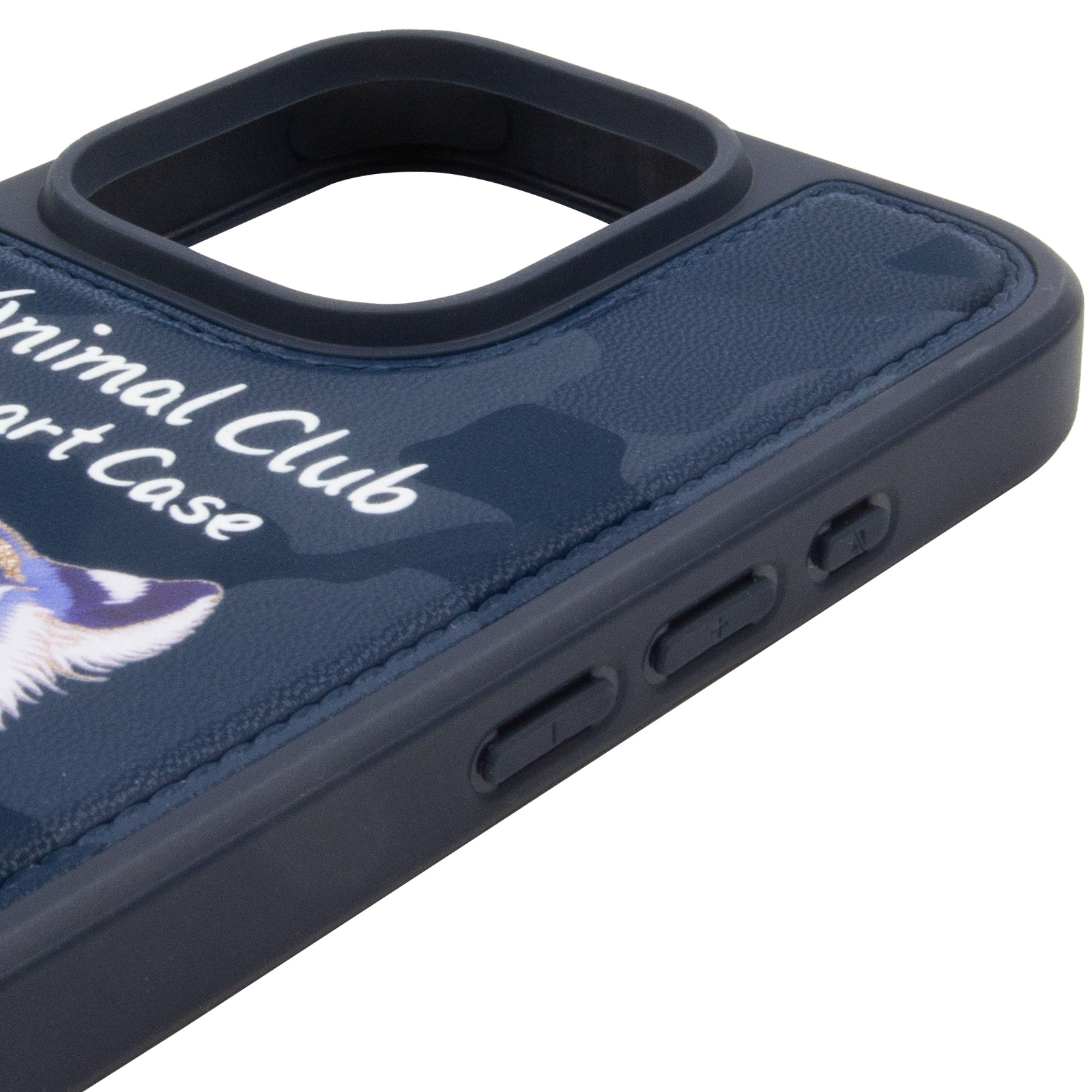 TPU+PC чохол Animal Club для Apple iPhone 16 Pro (6.3"), Royal Blue 3, TPU+PC, купити оптом з доставкою