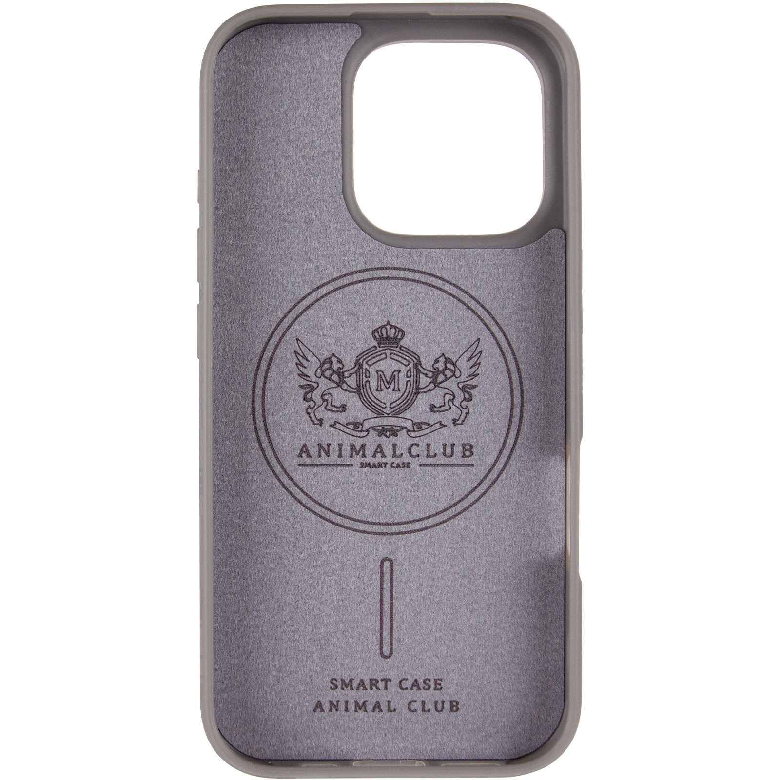 TPU+PC чохол Animal Club для Apple iPhone 16 Pro (6.3"), Titanium Gray 2, TPU+PC, купити оптом з доставкою