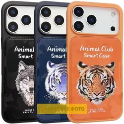 TPU+PC чехол Animal Club для Apple iPhone 16 Pro Max (6.9")