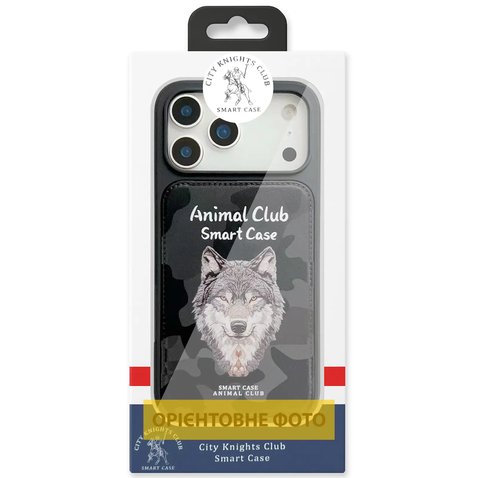 TPU+PC чехол Animal Club для Apple iPhone 16 Pro Max (6.9"), Black 2, TPU+PC, купить оптом с доставкой
