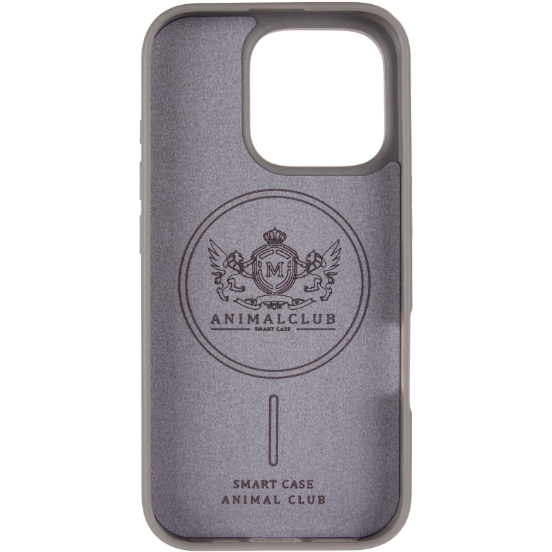 TPU+PC чохол Animal Club для Apple iPhone 16 Pro Max (6.9"), Titanium Gray 2, TPU+PC, купити оптом з доставкою