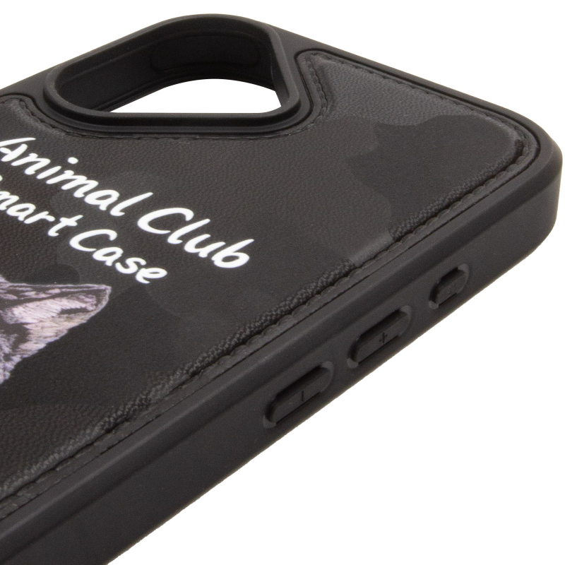 TPU+PC чохол Animal Club для Apple iPhone 17 (6.3"), Black 3, TPU+PC, купити оптом з доставкою
