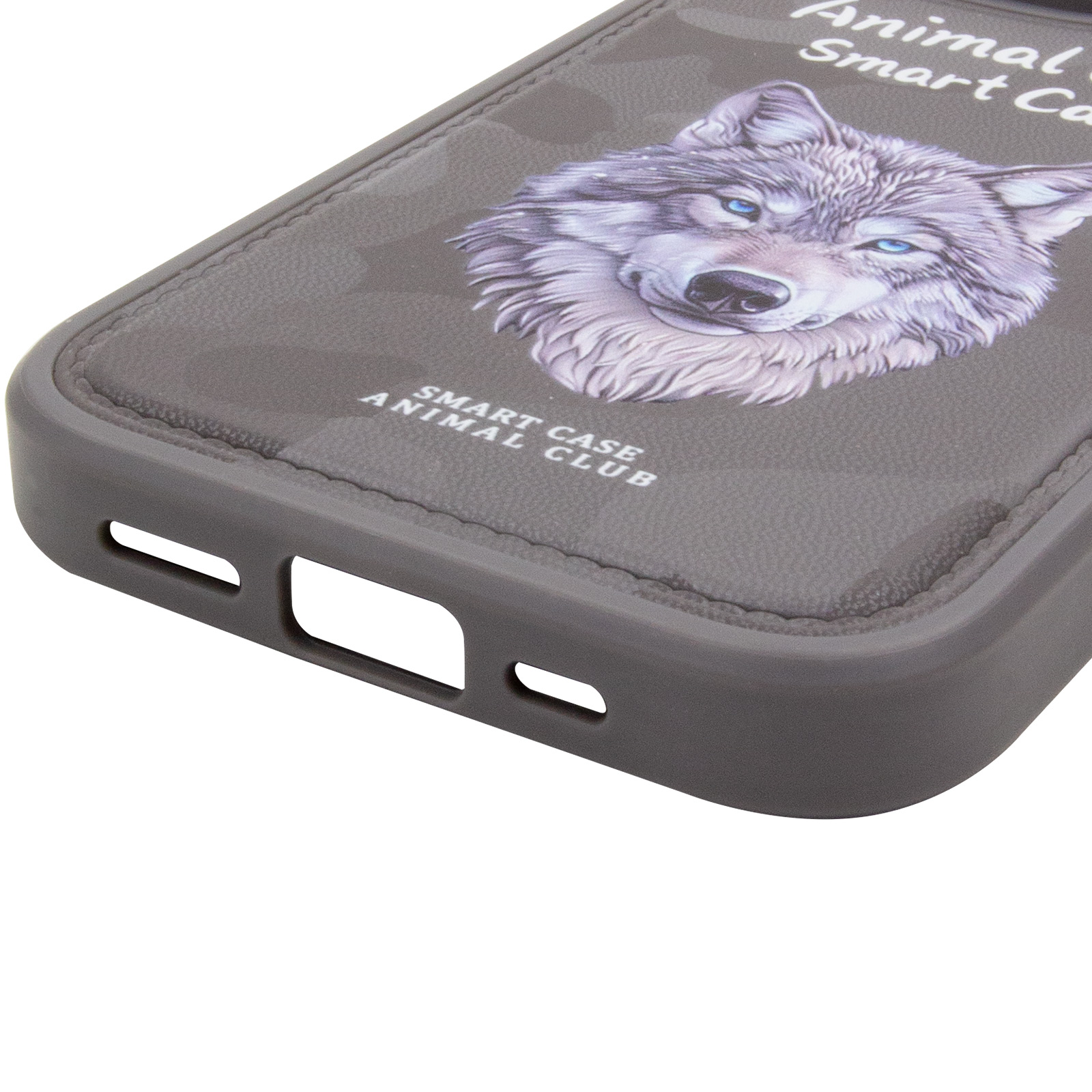 TPU+PC чохол Animal Club для Apple iPhone 17 (6.3"), Titanium Gray 4, TPU+PC, купити оптом з доставкою