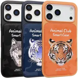 TPU+PC чехол Animal Club для Apple iPhone 17 Pro (6.3")