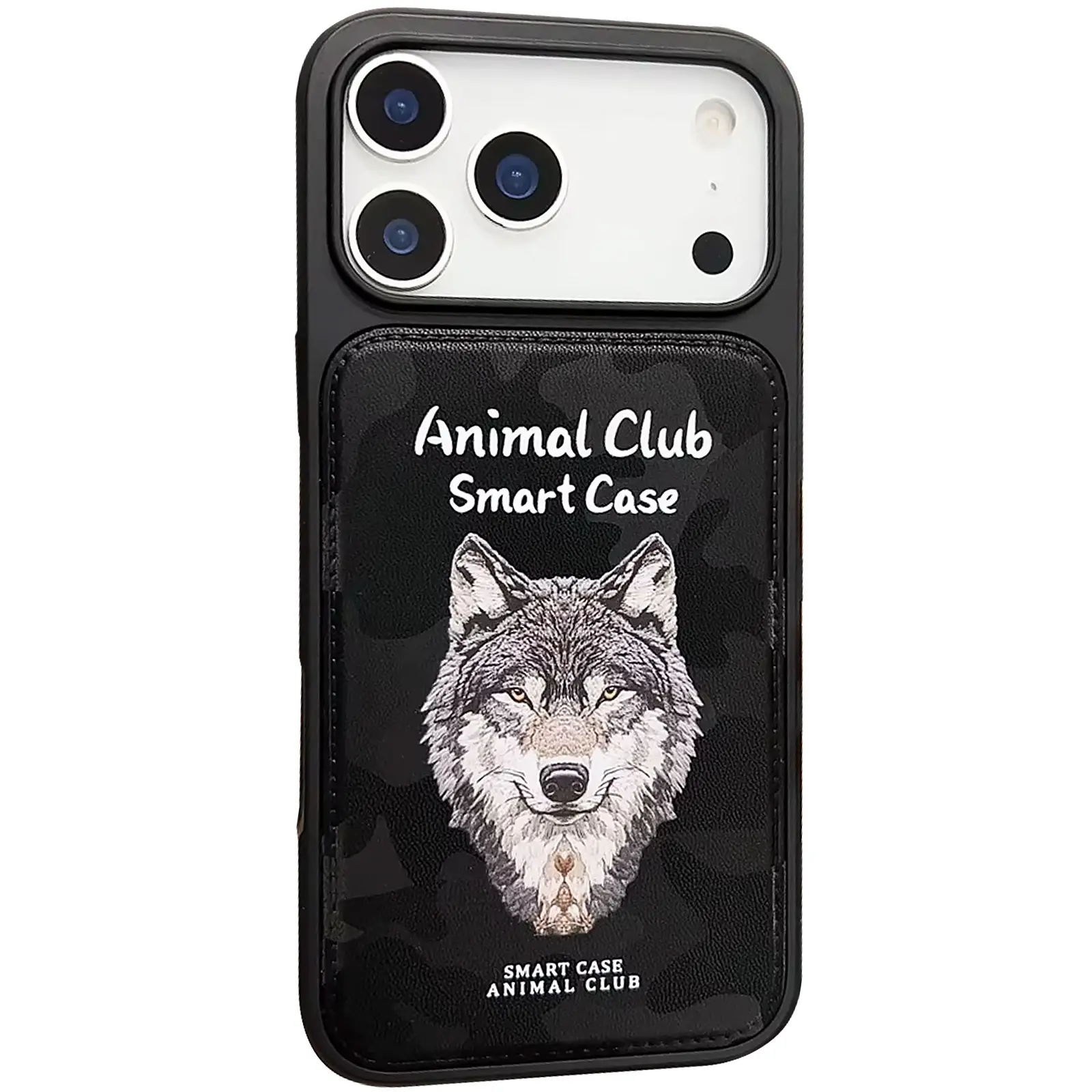 TPU+PC чохол Animal Club для Apple iPhone 17 Pro (6.3"), Black, TPU+PC, купити оптом з доставкою